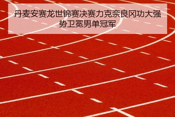 丹麦安赛龙世锦赛决赛力克奈良冈功大强势卫冕男单冠军